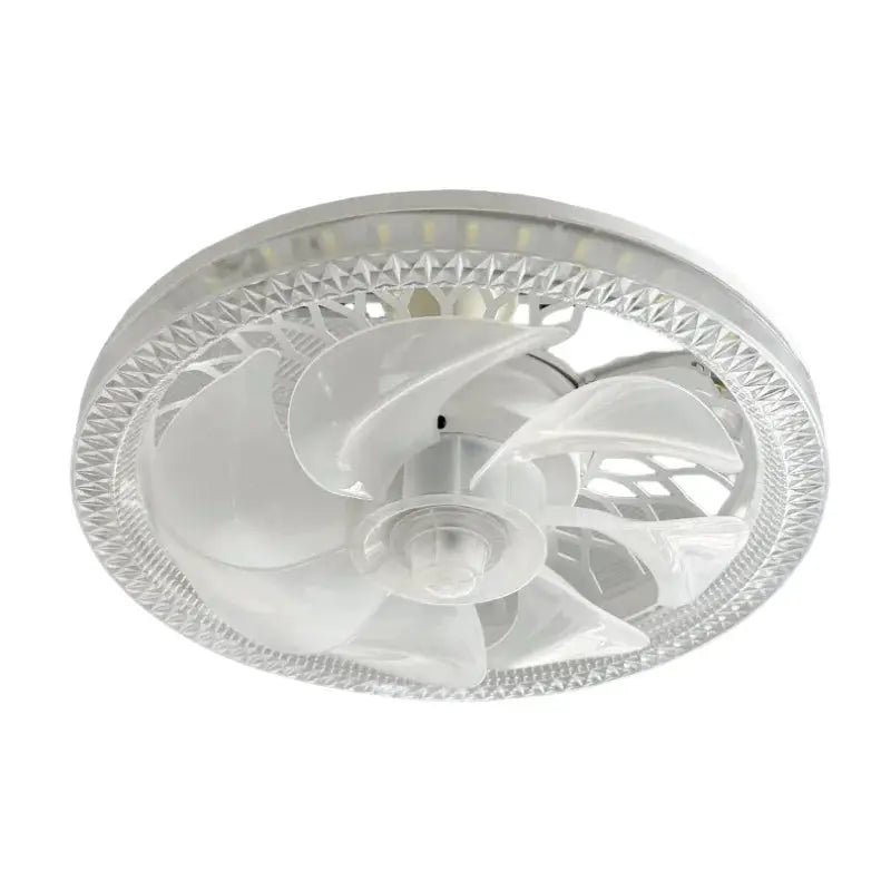 Ceiling Fan Light | Remote | Dimmable 3000K to 6500K | Low Profile Mount