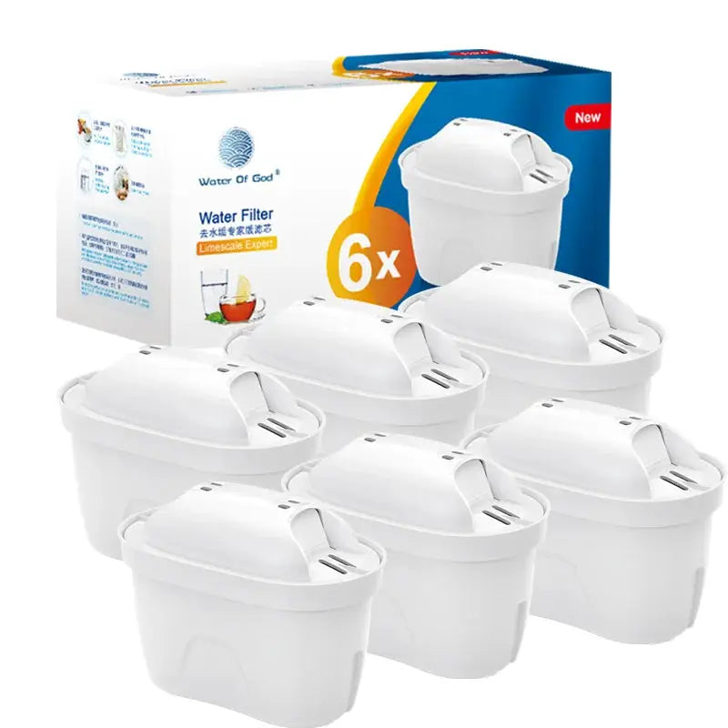For Brita Maxtra 2PCS/6PCS Water Filters Cartridge Limescale Chlorine Impurities Purify Kettle Activate Carbon Water Filter from PriceLows™