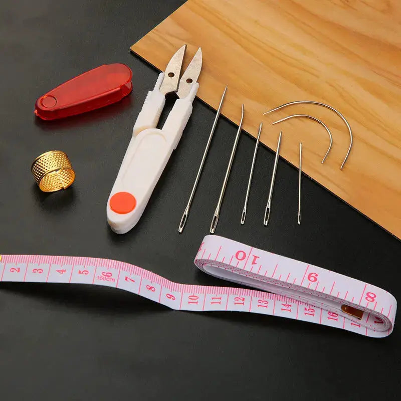 Leather Craft Tool Kit Leather Hand Sewing Repair Kit Stitching Punch Carving Work Groover Set DIY Tool Set Professional from PriceLows™