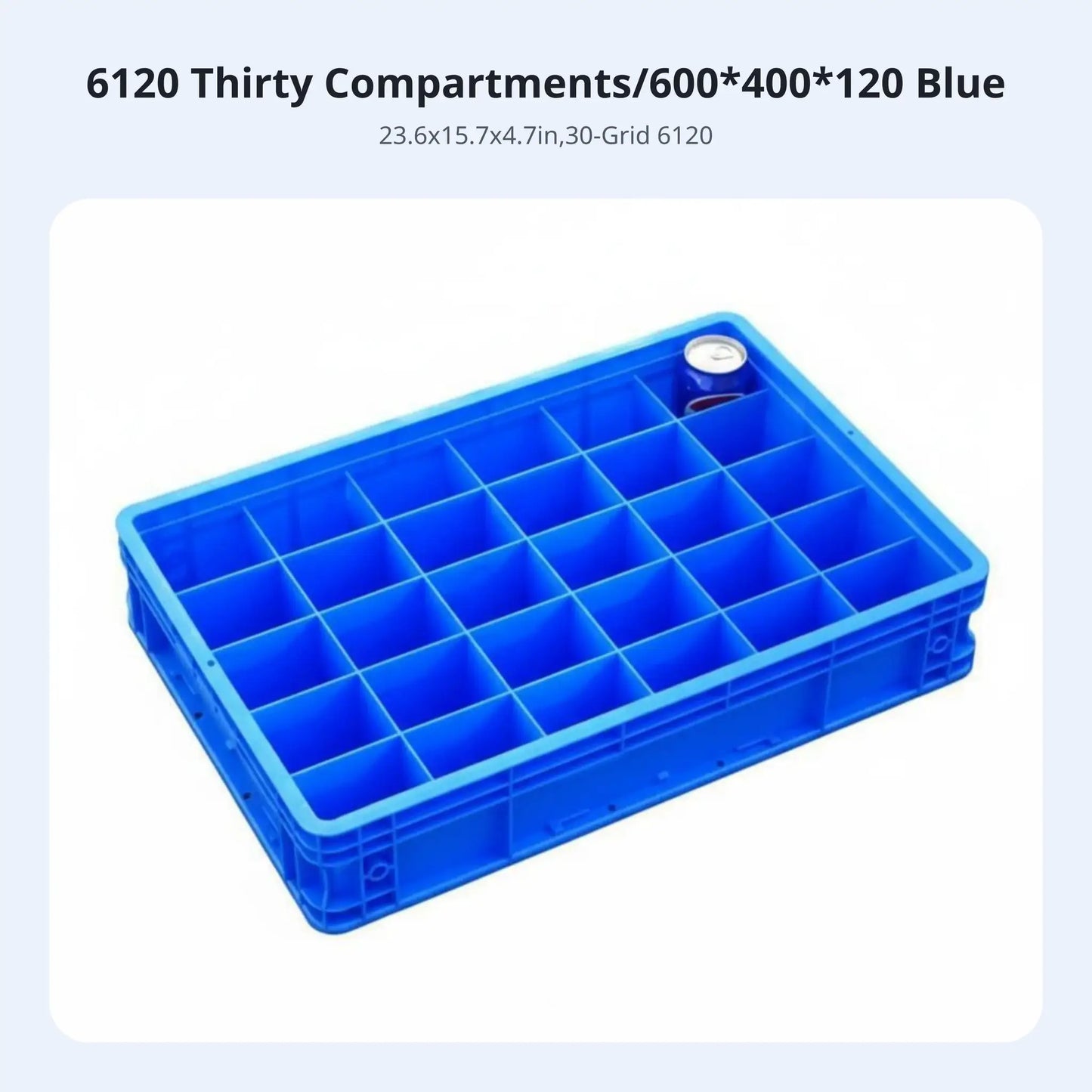 Multi-Compartment Box Compartmented Design Stackable Component Container Space-Saving sturdyDuty for Technicians, Workshop from PriceLows™