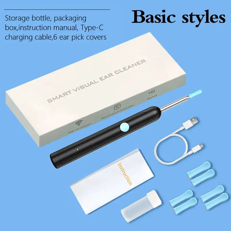 Digital otoscope,Ear Wax Cleaner Camera,endoscope camera,Safe Earwax Removal Endoscope with 15M Camera,Ear Cleaning Tools from PriceLows™