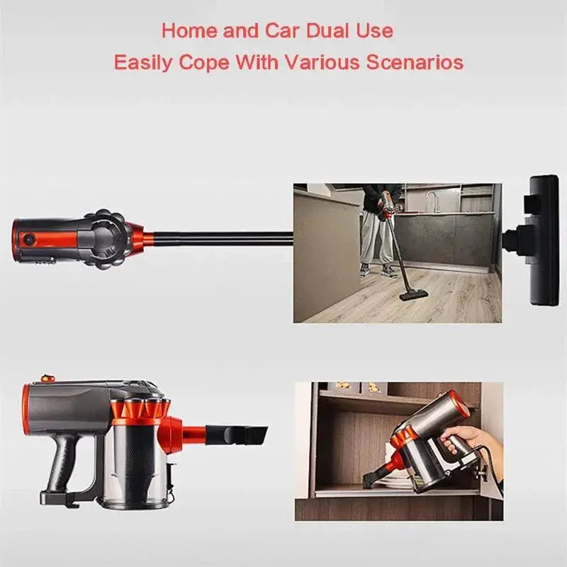 Corded Vacuum Cleaner | 600W Power | 16KPa Suction | 1-2L Dust Box