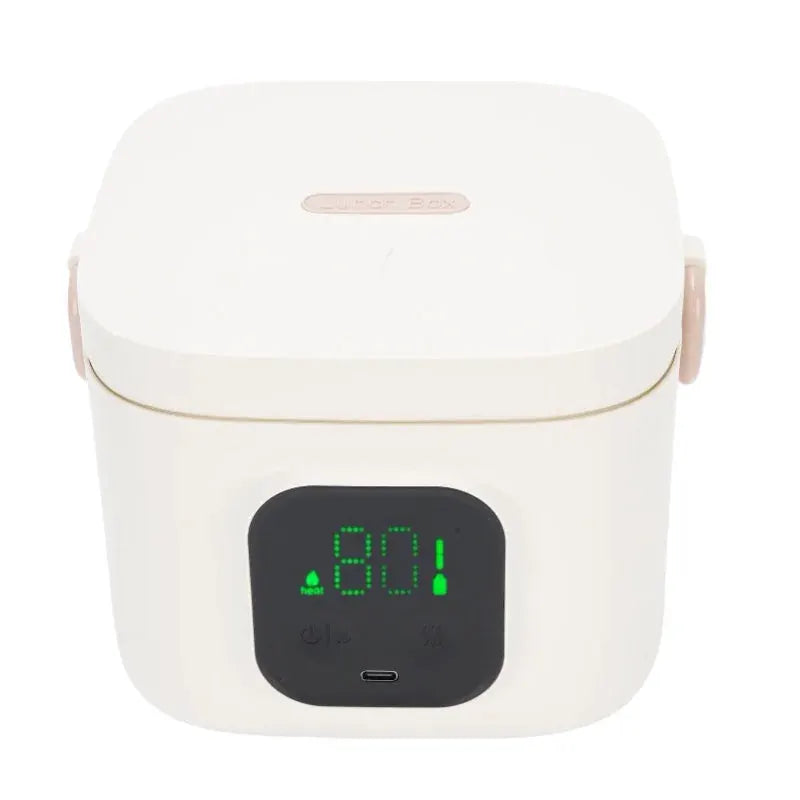 Electric Lunch Box 500ML 304 Stainless Steel Fast Heating Insulated Portable Food Container USB Rechargeable Warmer For Home&Car from PriceLows™