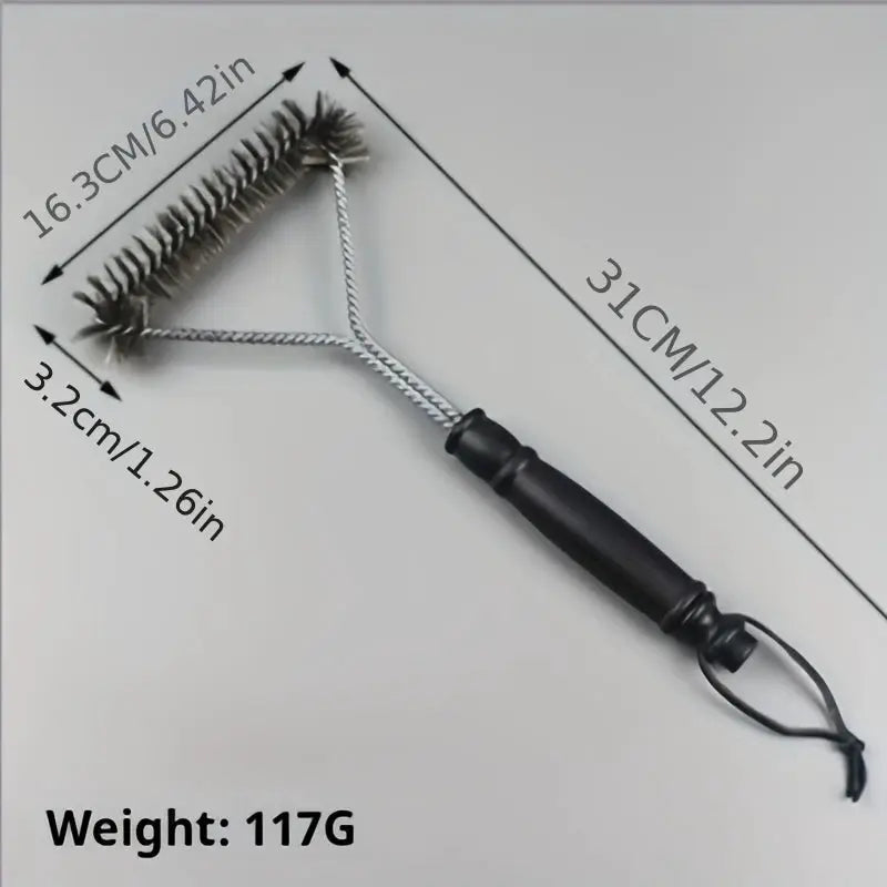 Barbecue Grill Brush | Stainless Steel Bristles | Heat Resistant | 1 Pack