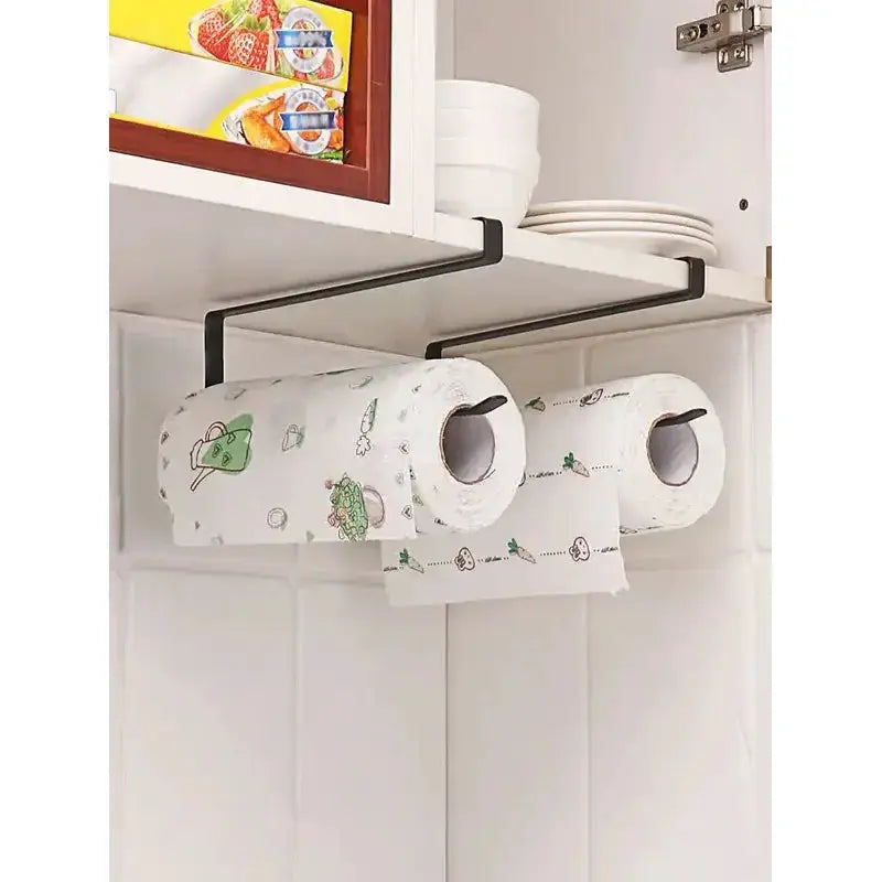 Paper Roll Holder Towel Rack Hanging Shelf Bathroom Storage Toilet Rack Home Kitchen Tissue Accessoriy Wall Stand Hanger Kitchen from PriceLows™