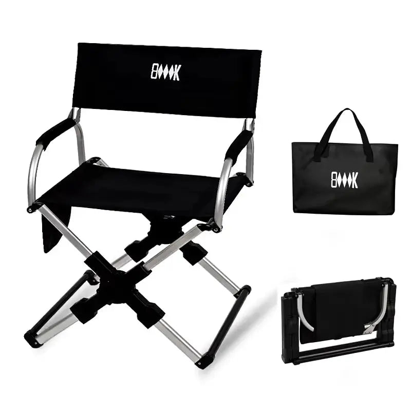 Director's Chair | Aluminum Frame | 100 kg Load Capacity | Size 55x50x82 cm from PriceLows™