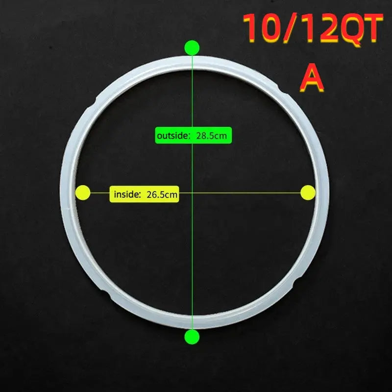 Instant Pot Sealing Ring | 8.7 In ID | 9.5 In OD | 6 Qt And 10 Qt