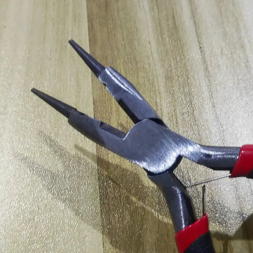 4.5Inch Mini Round Nose Jewelry Pliers Practical Jewelry Handmade Carbon Steel Tool from PriceLows™