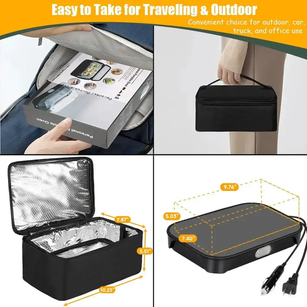 2026 New Portable Oven 100W Food Heater, Adult Electric Lunch Box Food Heater from PriceLows™
