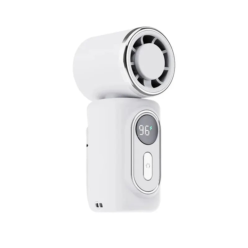 2026 new style mini portable high-speed handheld fan with stepless speed regulation, 100 levels, powerful outdoor small fan from PriceLows™