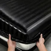 Fitted Sheet | Satin Finish | Deep Pocket | Twin To King