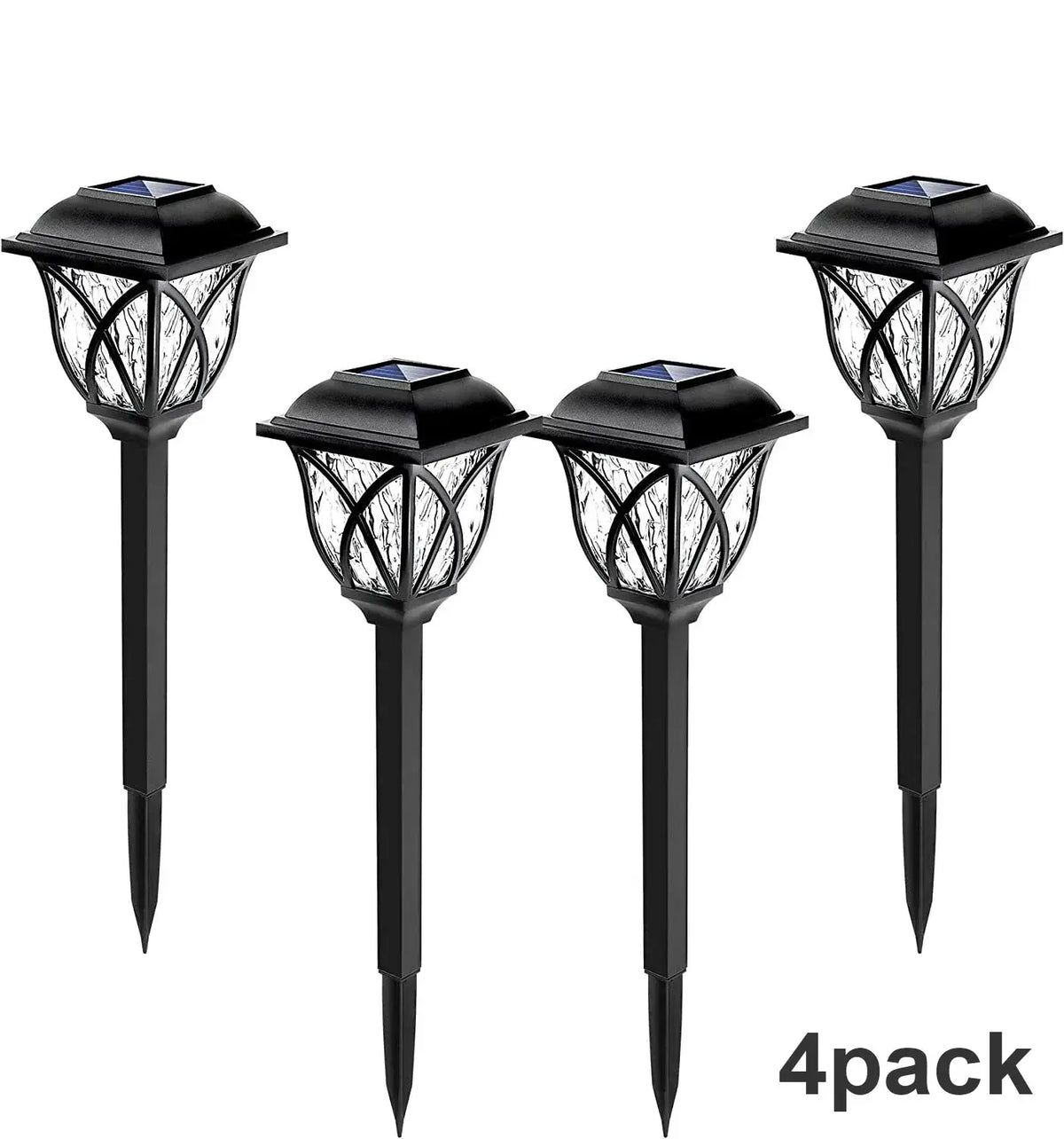 1-10Pack Solar Yard Lights Bright Lawn Lights Outdoor Waterproof Led Solar Pathway Lights Landscape Path Lights from PriceLows™