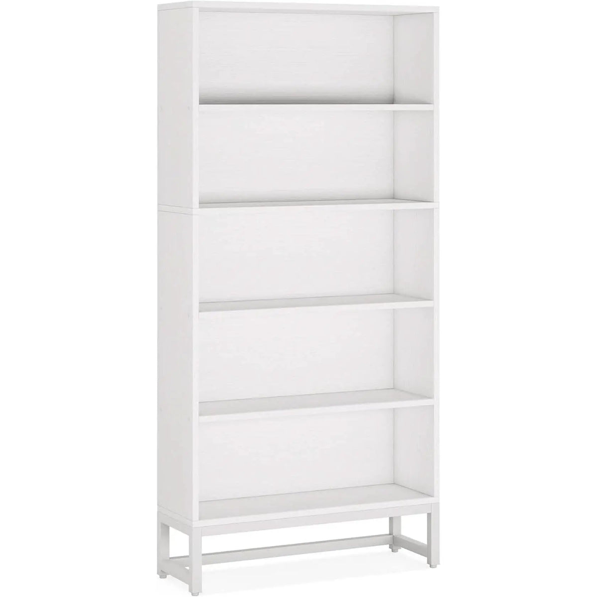 Tall 70.8 Inch Bookcase 5 Tier Heavy Freestanding White from PriceLows™