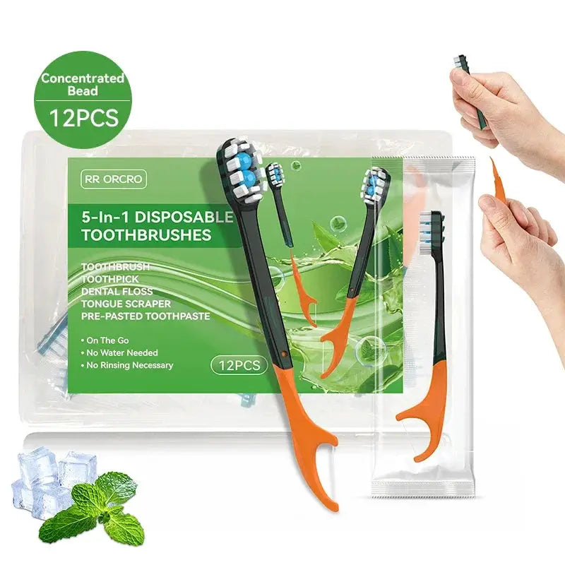 Travel Toothbrush | Disposable Bead Head | PriceLows™