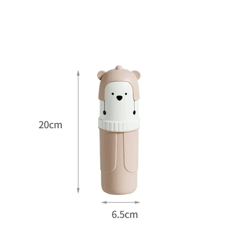 Travel Toothbrush Holder | Cartoon Bear | PriceLows™