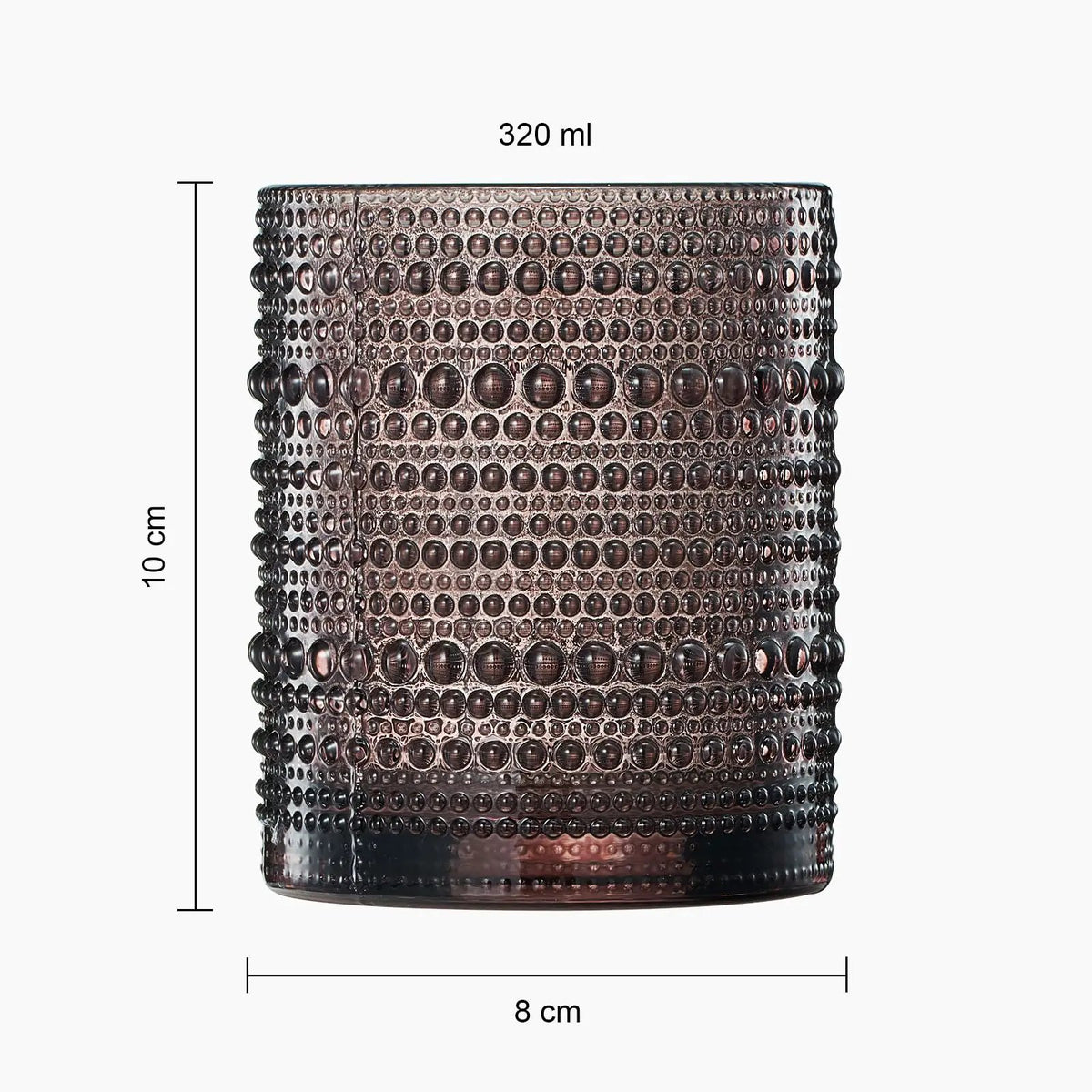 Venus Hobnail Whiskey Glassware | Set Of 6