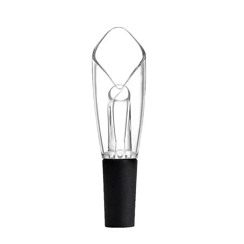 Wine Aerator Pourer Spout and Wine Stopper Vacuum Pump, Wine Decanter with Aerator Improved Flavor Enhanced Bouquet Bubbles from PriceLows™