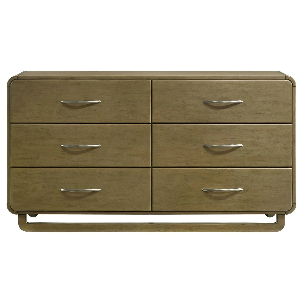 Amsbury 6-drawer Dresser Cabinet Nutmeg | 64 x 19.75 x 35 in | 6-Drawer | Bedroom