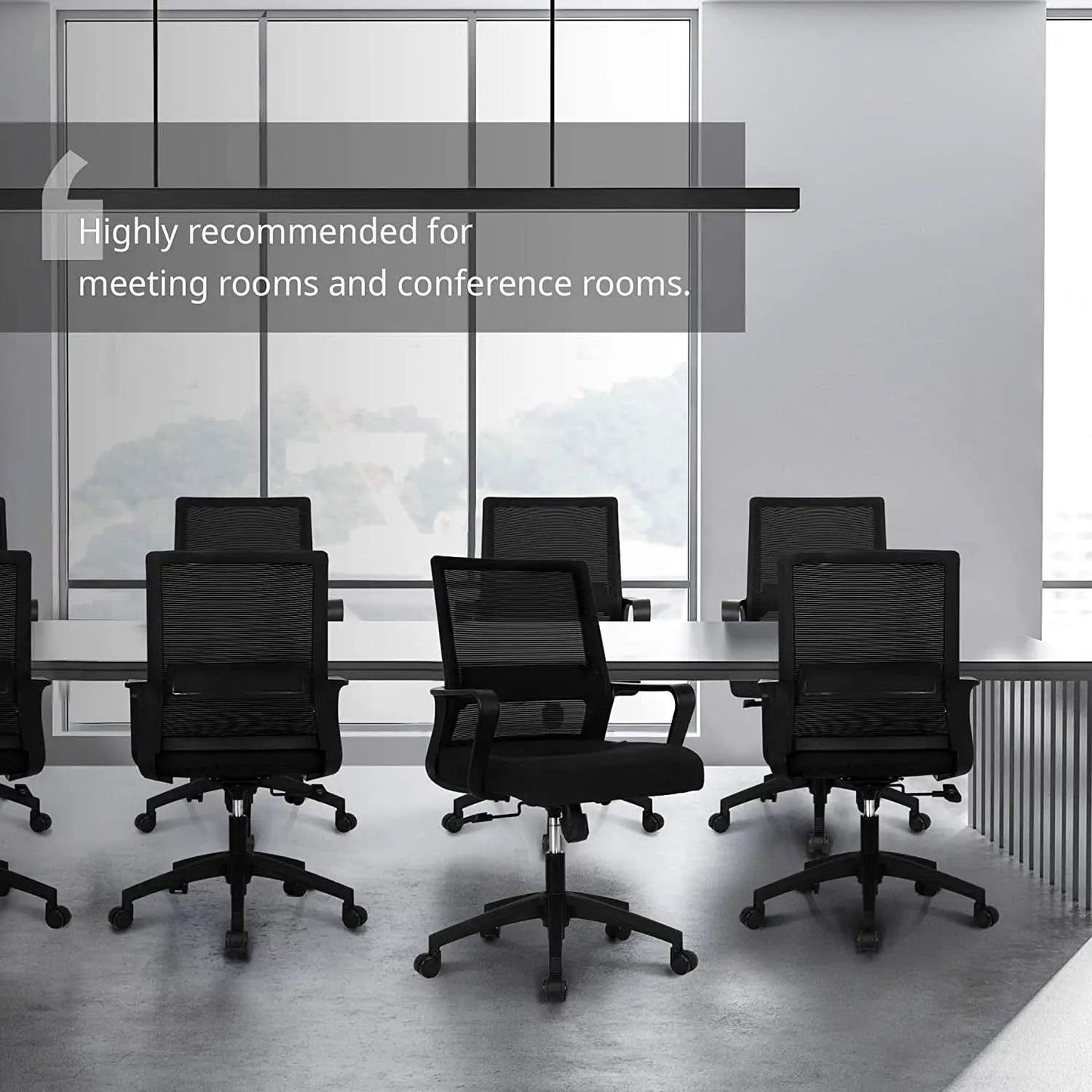 Ergonomic Mesh Office Chair With Lumbar Support And Breathable Back from PriceLows™