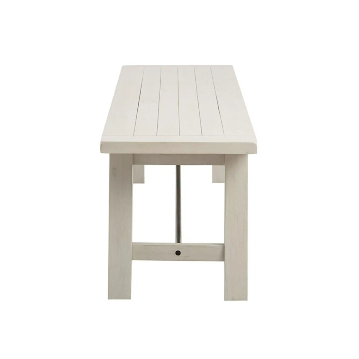 Sonoma Dining Bench | 17 x 66 x 18 in | Solid Wood & Metal | Dining Room