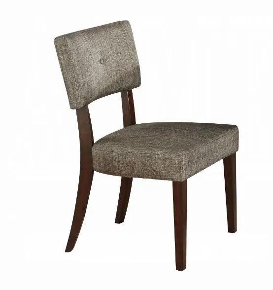 Drake Side Chairs | Set Of 2 | Gray | Padded Seat And Back