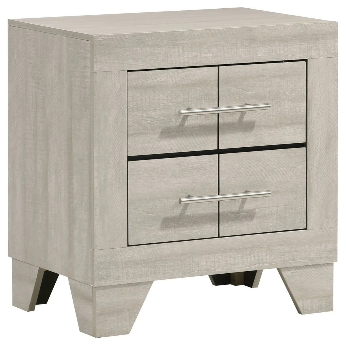 Trenton 4-piece Queen Bedroom Set Rustic | 4-Piece Set | Metal & Veneer | Cream