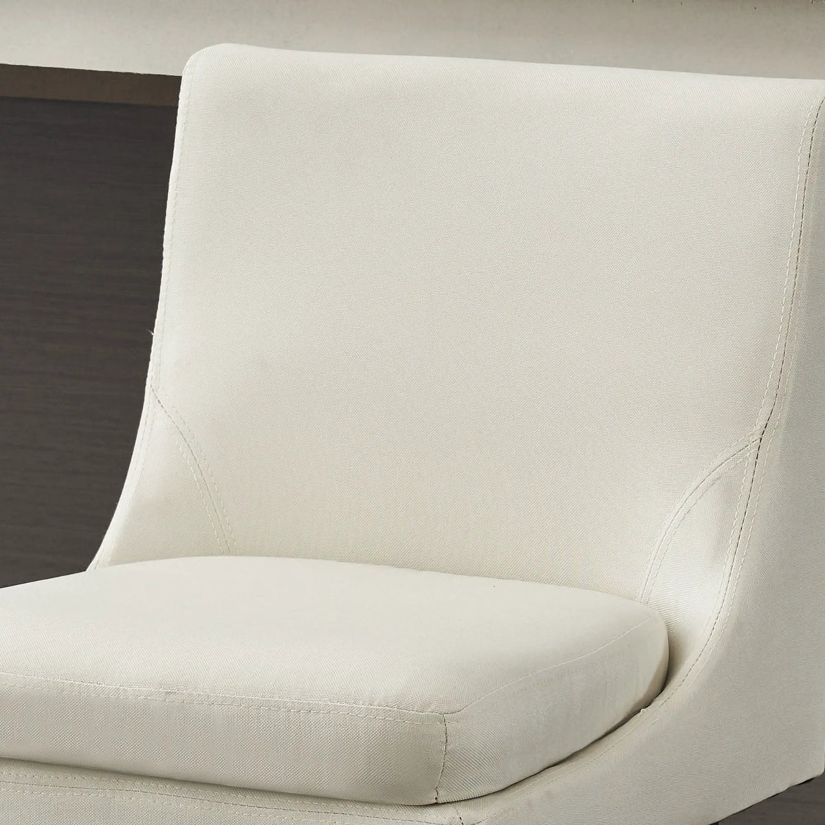Upholished Swivel Bar Stools | Linen High Back | Padded Seat | Set Of 2