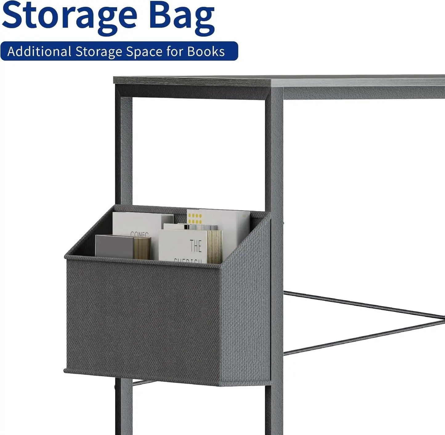 32 Inch Computer Desk With Storage Bag And Headphone Hook from PriceLows™
