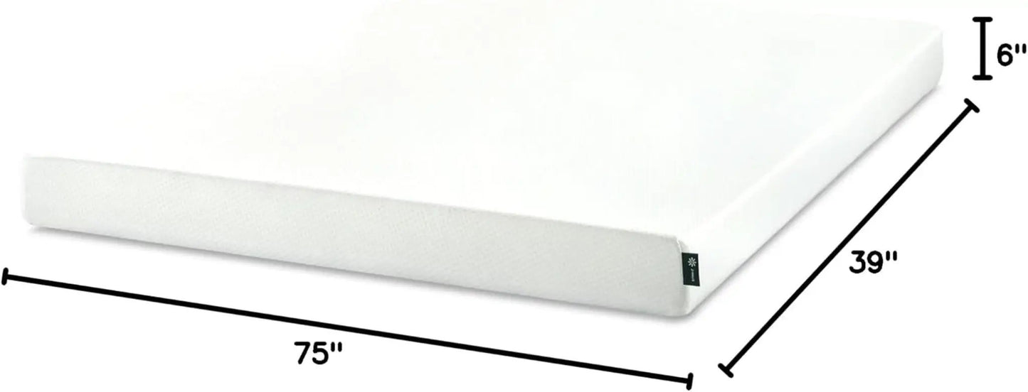 Twin Green Tea Memory Foam Mattress Medium Firm Comfort from PriceLows™