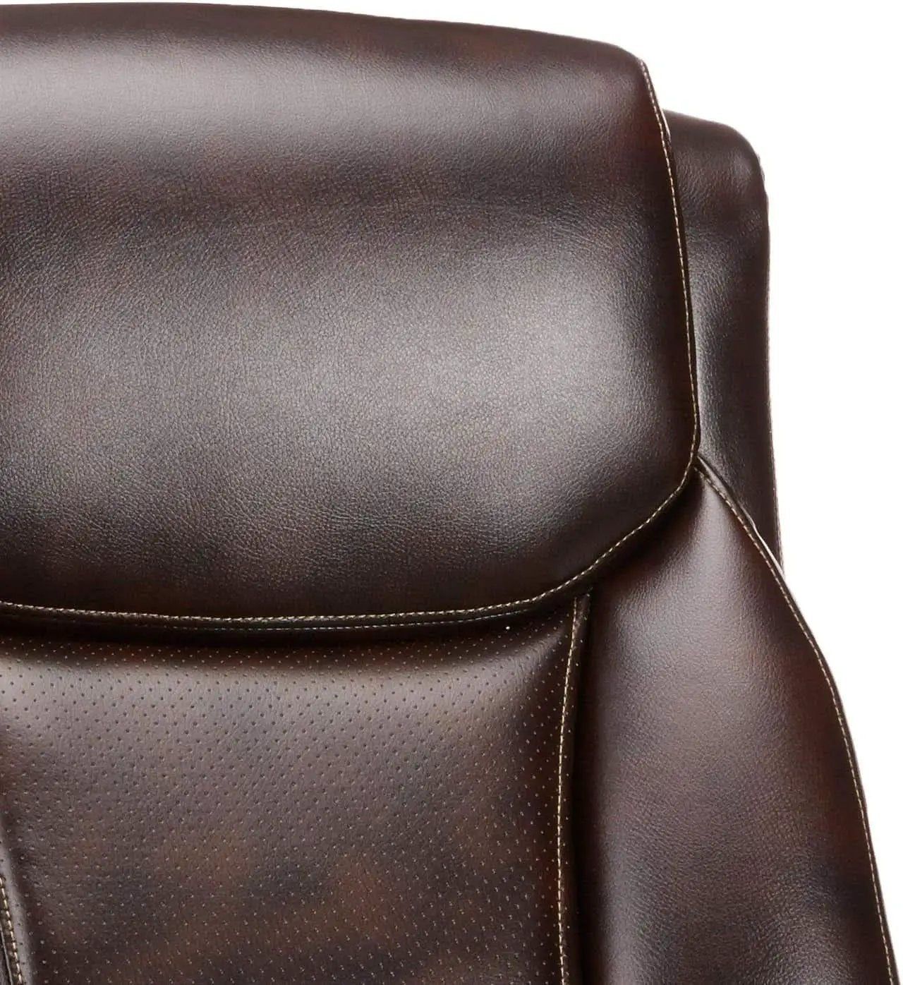 Big Tall Executive Office Chair With Lumbar Support Brown from PriceLows™