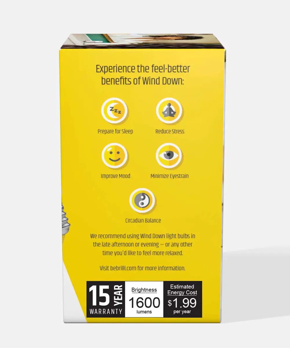 A21 LED Light Bulbs | 100 Watt | Dimmable 2700K | 6 Pack
