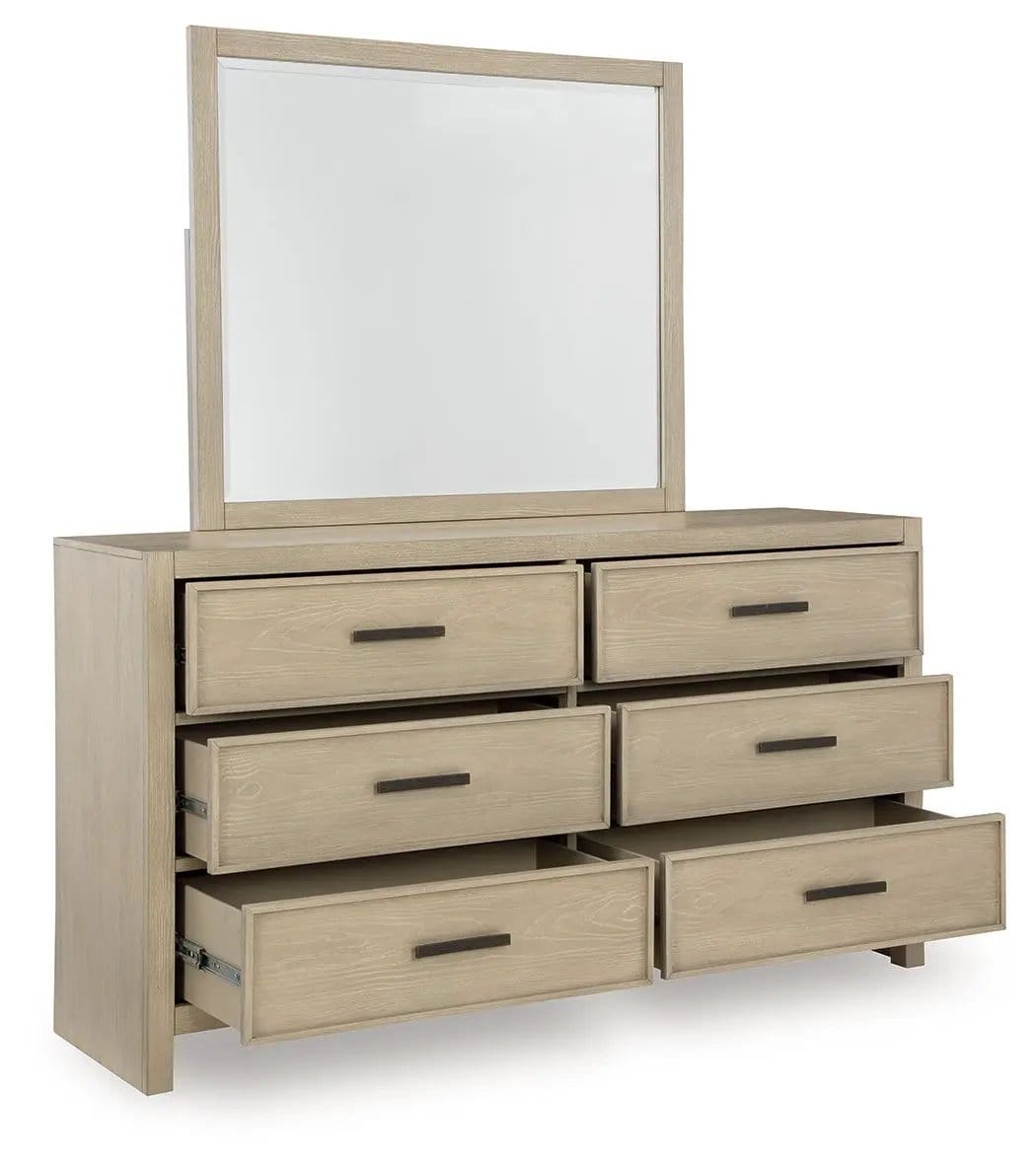 Calmoro Dresser | 2 Pieces | Steel & Metal | Bedroom