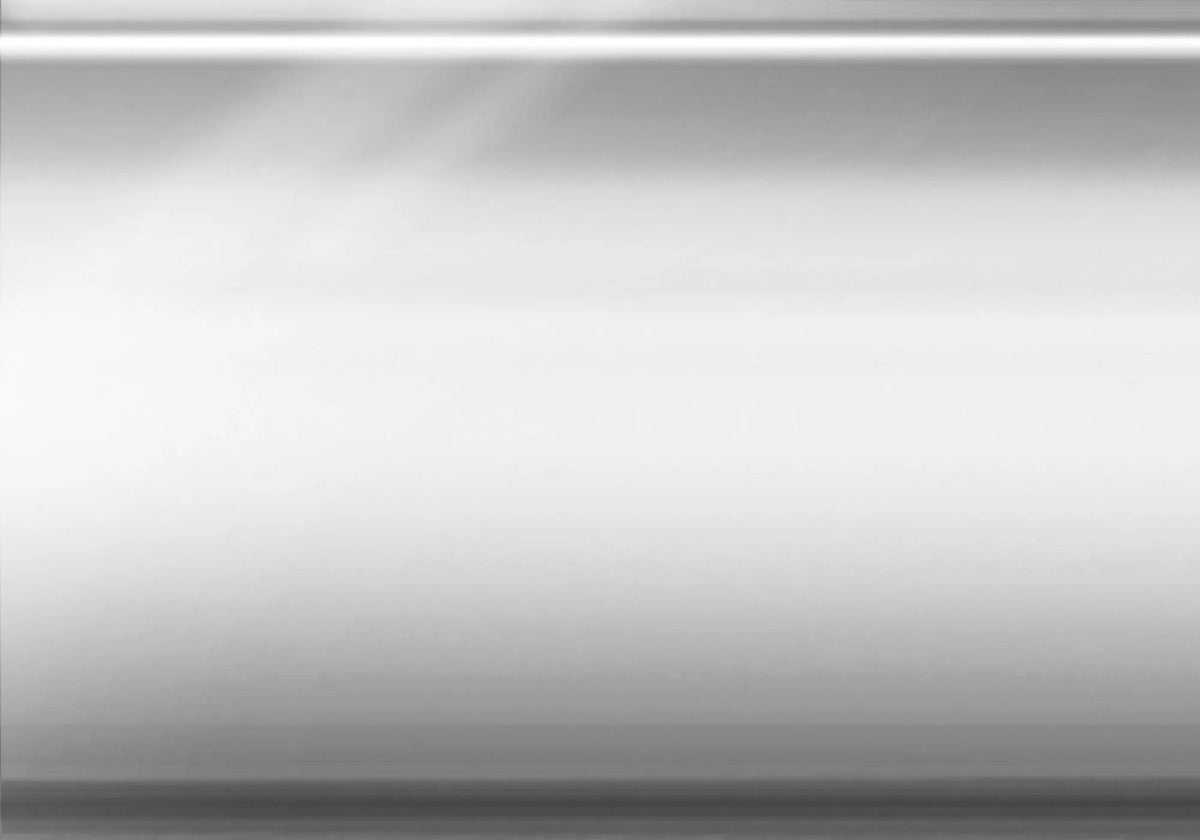 Rectangular Coffee Table | Chrome Base | Thick Clear Tempered Glass Top | X Accent Design