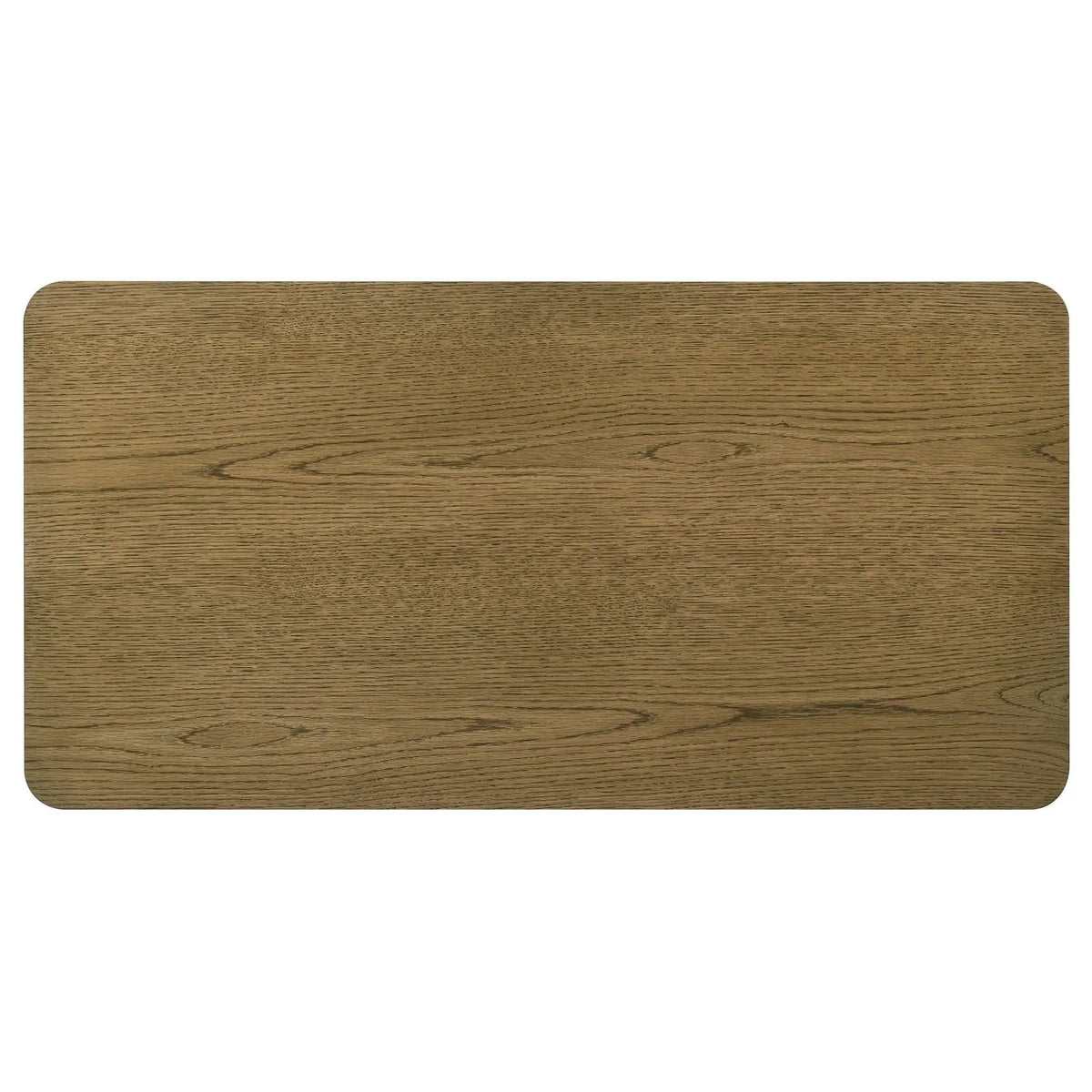 Castlewood Engineered Wood Cocktail Coffee Table Brown | 47.25 x 23.5 x 17.75 in | Engineered Wood | Oak