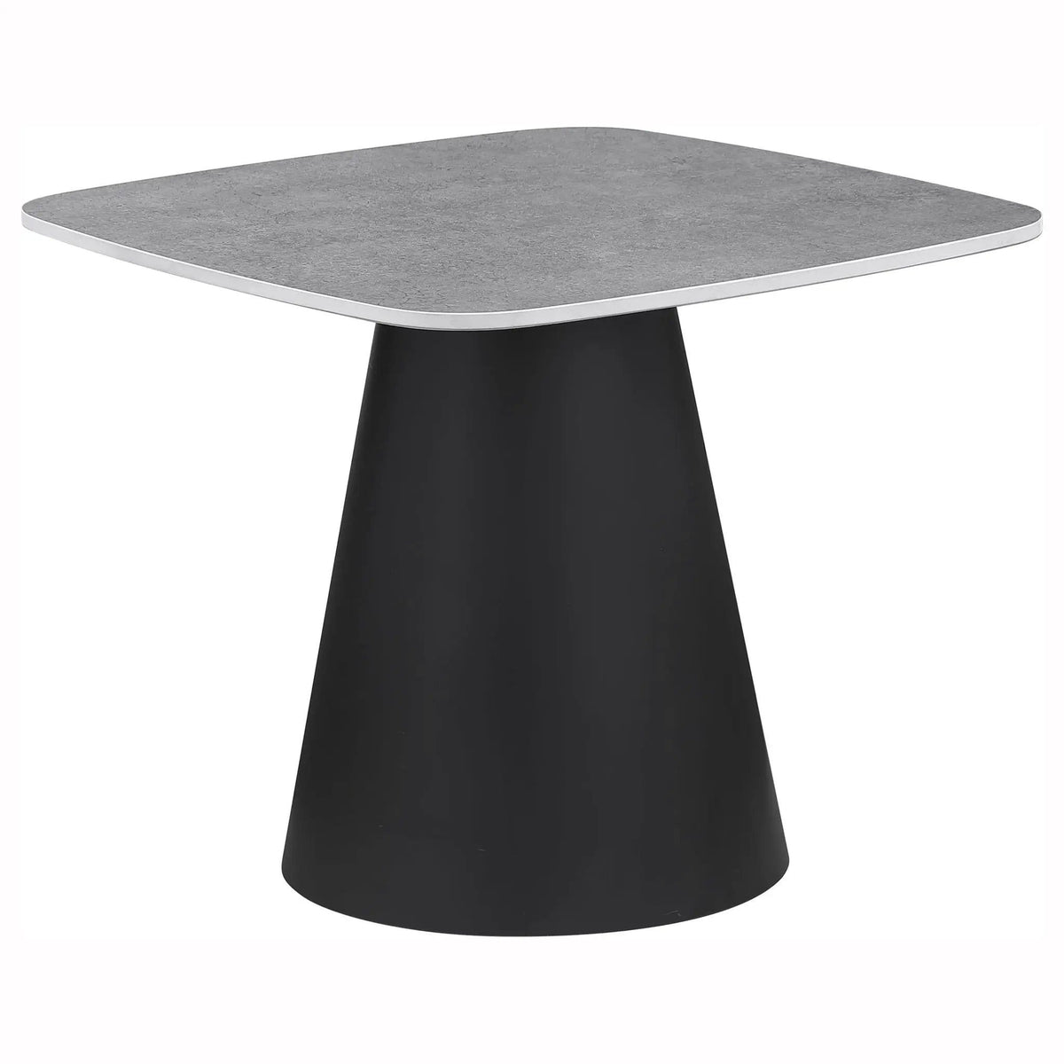 Eason 2-piece Cocktail Coffee Table Set Concrete and | 2-Piece Set | Concrete | Black