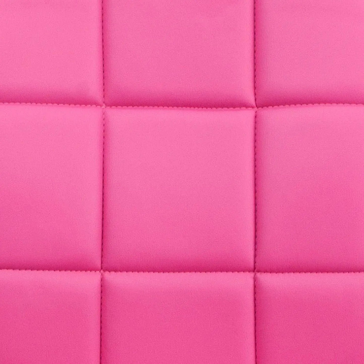 Clayton Pink Quilted Vinyl Mid-Back Swivel Office Chair from PriceLows™