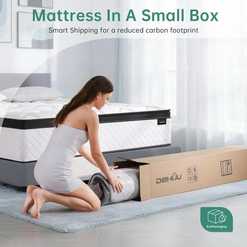 Full Size 10 Inch Hybrid Thermoregulating Mattress from PriceLows™