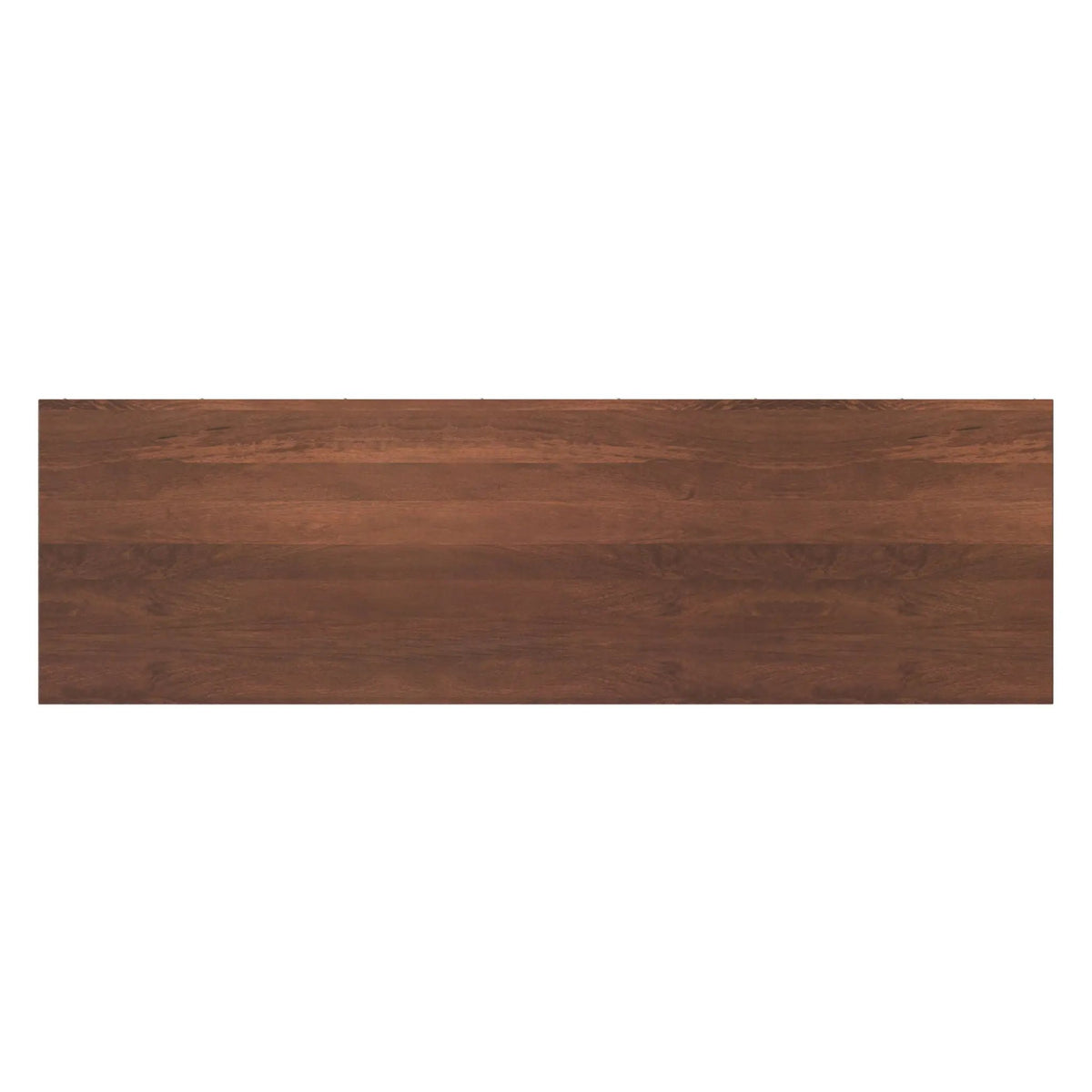 Hunter TV Media Stand | Solid Mango Hardwood | Umber Brown Stain | Two Side Cabinets