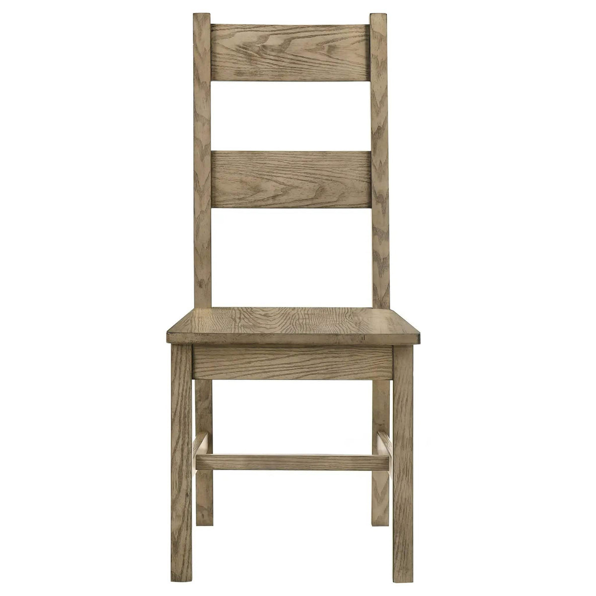 Cardova Solid Wood Dining Side Chair Vineyard Oak (Set of 2) | 18.5 x 21 x 42.25 in | Solid Wood & Rubberwood | Dining Room