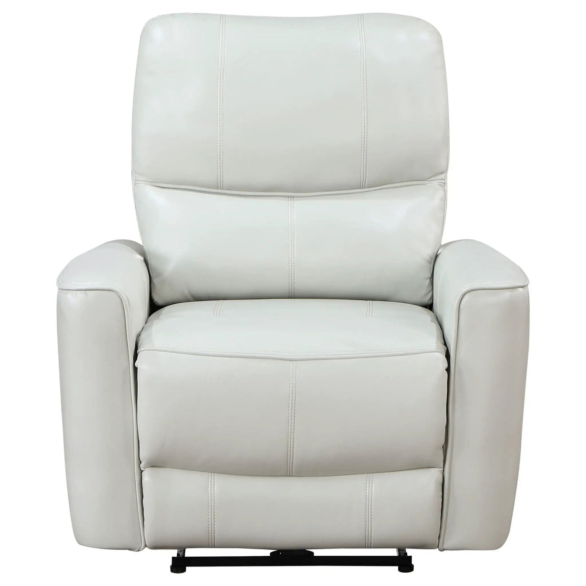 Greenfield Upholstered Power Recliner Chair Dove | 36.5 x 37 x 39.75 in | Plywood | Grey