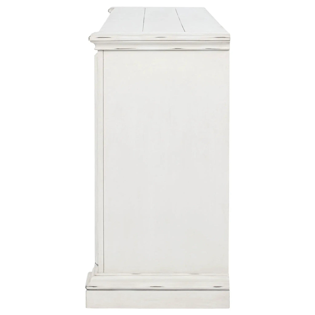 McKinney 6-drawer Bedroom Dresser Cabinet Vintage | 73.5 x 20.5 x 39.25 in | Engineered Wood | White
