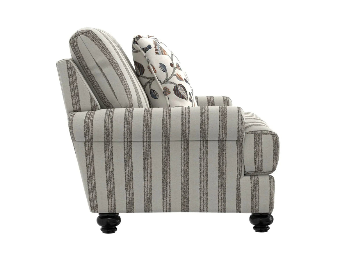 Marley Chair | 41 x 44 x 41 in | Polyester & Fabric | Mocha