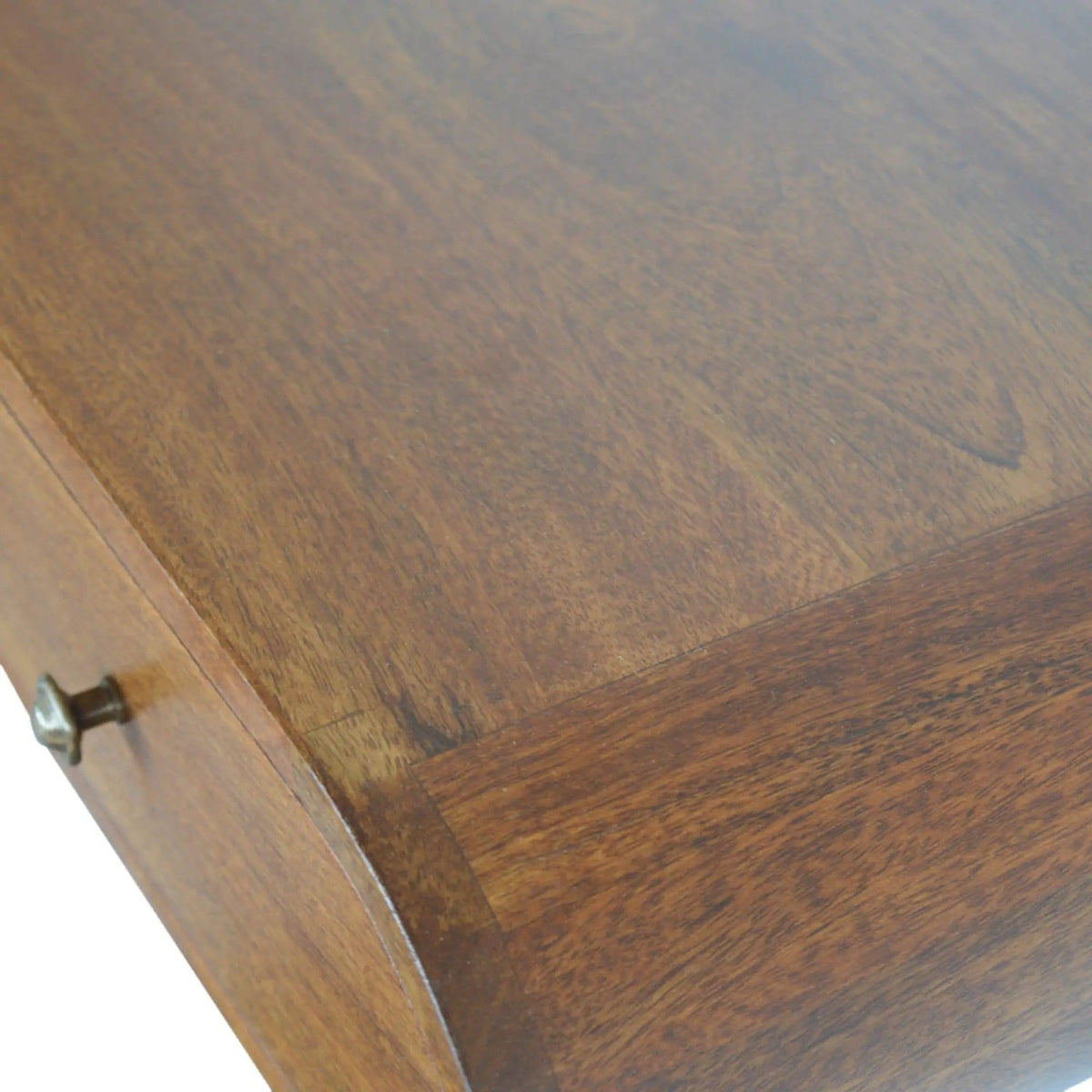 London Floating Console Console Table | 31.5 x 12.6 x 5.91 in | Mango Wood | Chestnut
