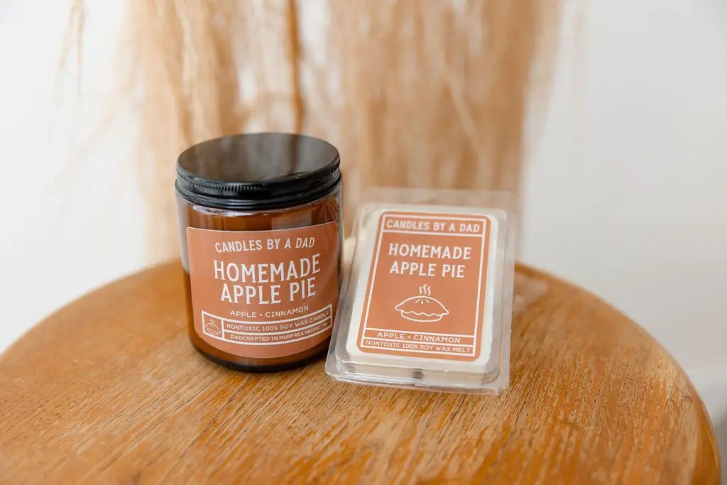 Apple Pie Candle | Warm Bakery Scent | 7 Ounces | Premium Quality