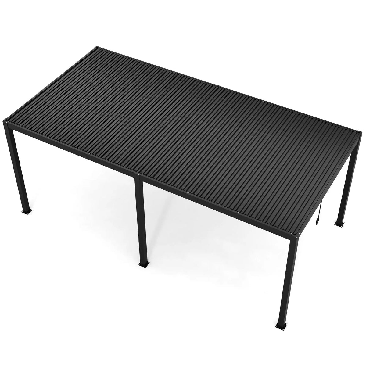 Louver Pergola Aluminium Frame & Louvers Umbrella & Canopy | 2 Pieces | Aluminum | Outdoor Living
