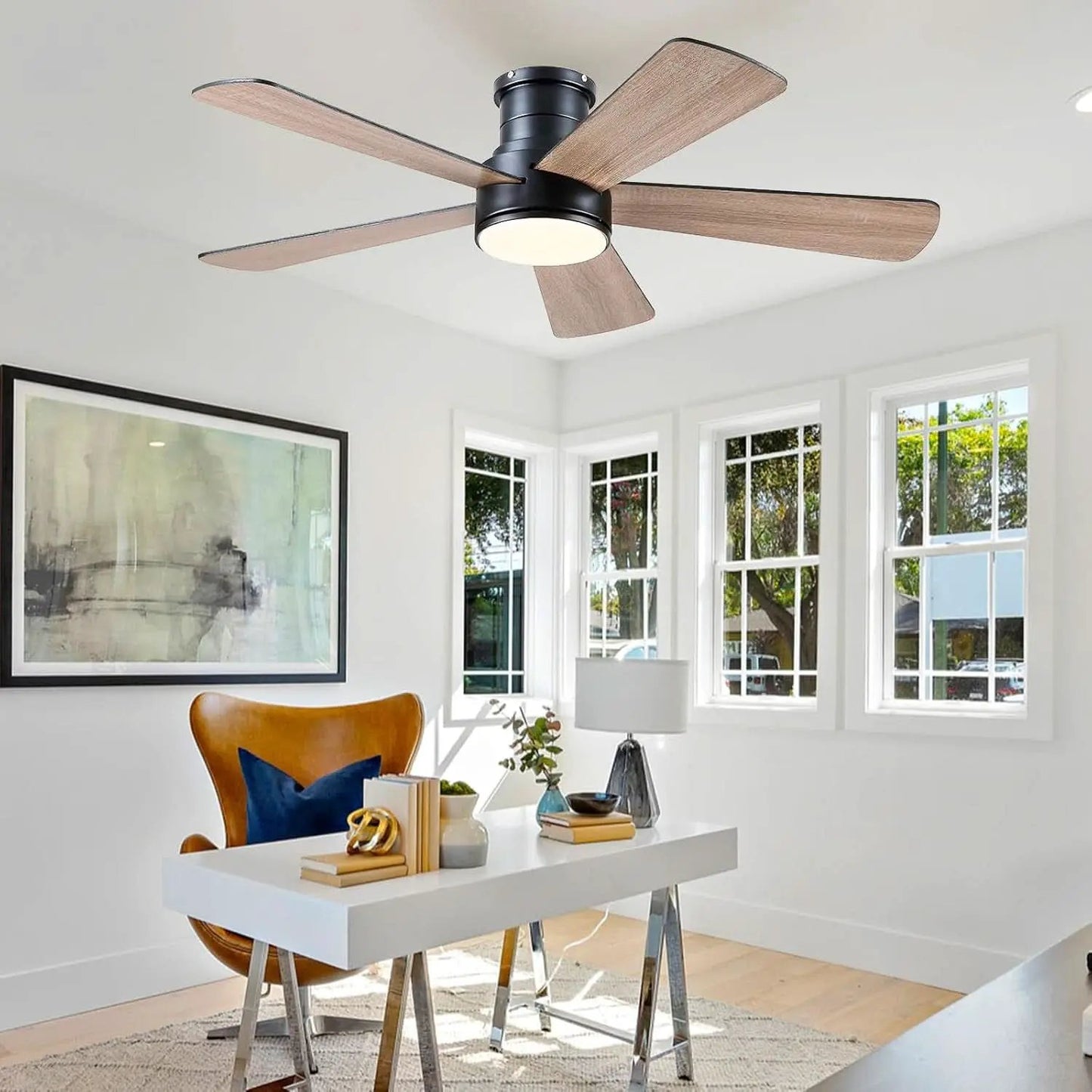 46 Inch DC Motor Ceiling Fan With Remote App Control from PriceLows™