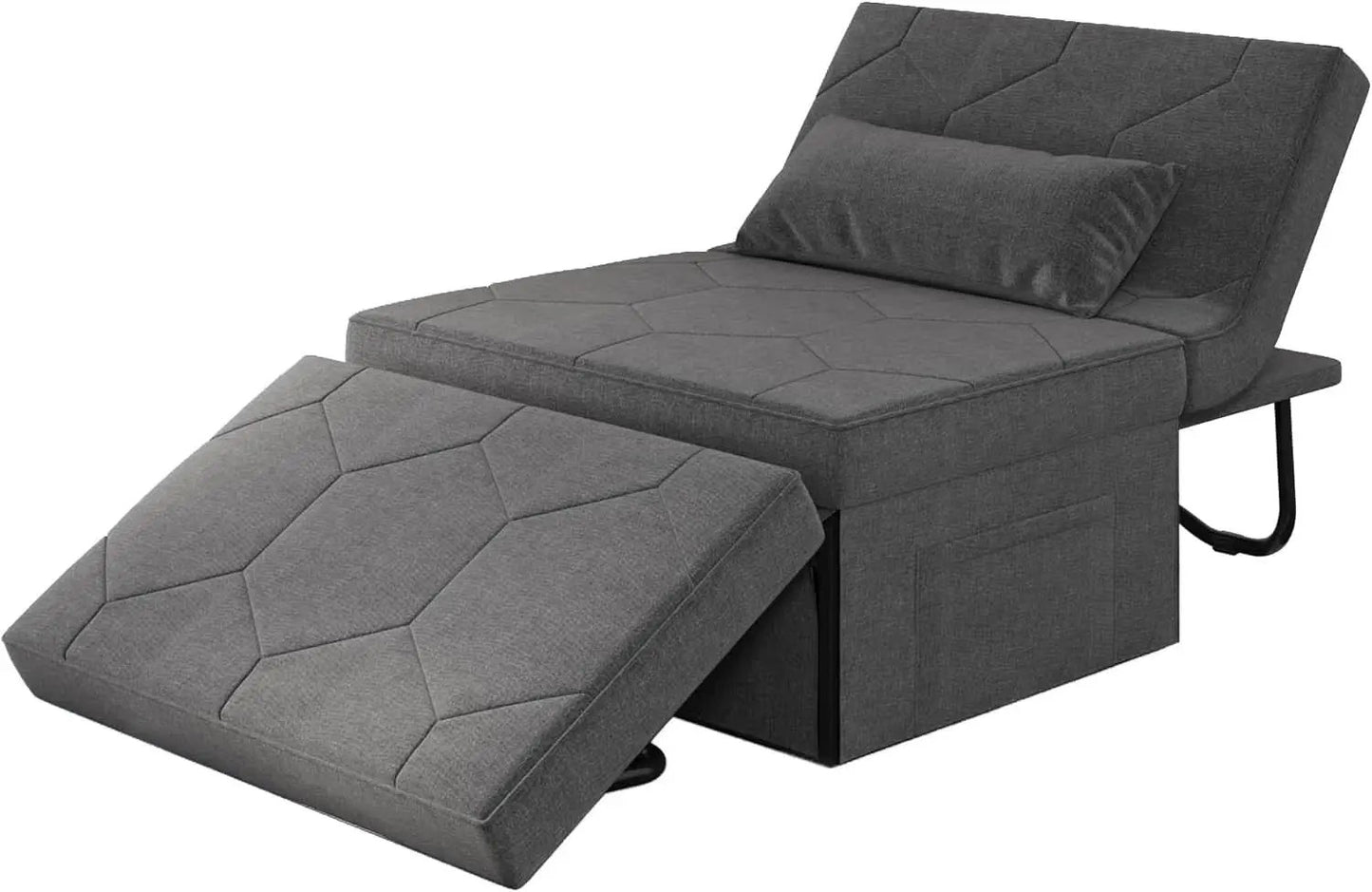 Convertible Sleeper Chair Bed with Adjustable Backrest from PriceLows™