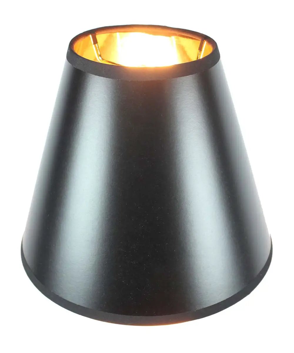 Empire Lampshade | Hardback Parchment | Clip On Fitter | 5x10x8.5