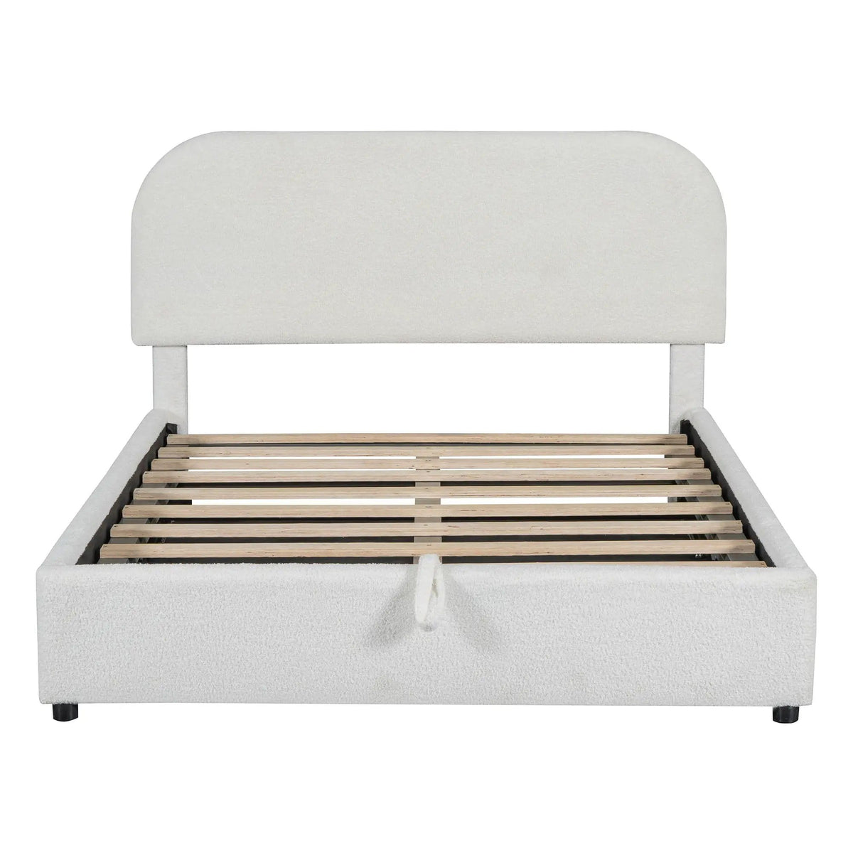 Upholstered Platform Bed With Hydraulic Storage System | 2 Pieces | Bedroom Furniture | Bedroom