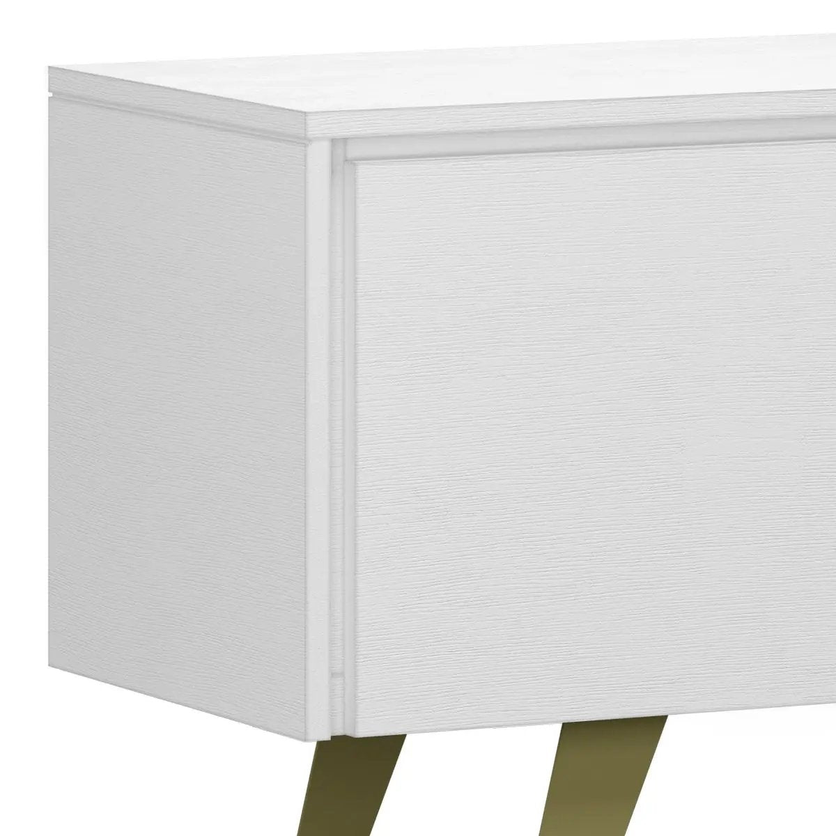 Lowry TV Media Stand | Handcrafted Solid Acacia Hardwood | Fits TVs Up To 70 Inch | Two Doors